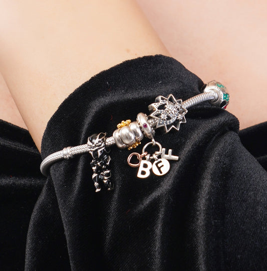 Pure Silver Pandora BFF Charmy Bracelet