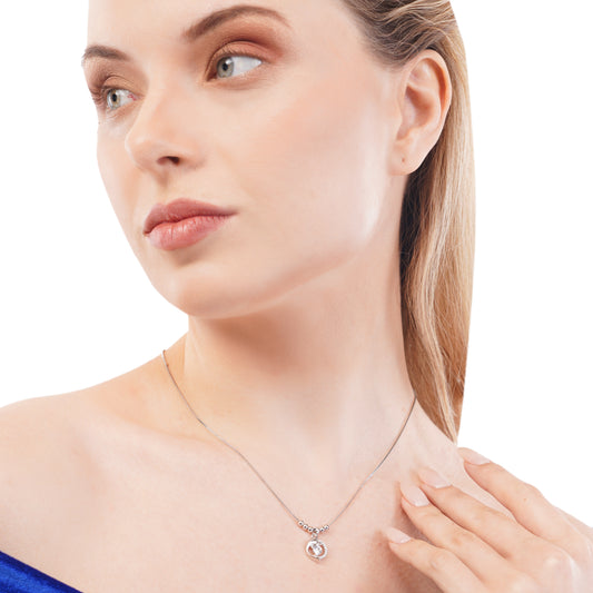 Silver Falling Dew Pendant