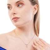 Silver Falling Dew Pendant